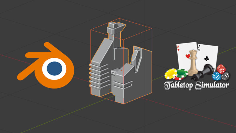 How export obj files from Blender to Tabletop Simulator